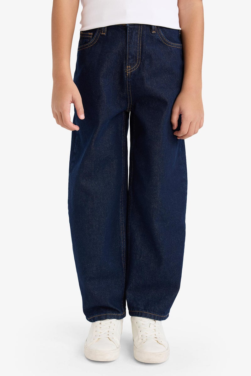 ديفاكتو بنطلون جينز اولادي باريل فيت ورجل عادية - Image 3